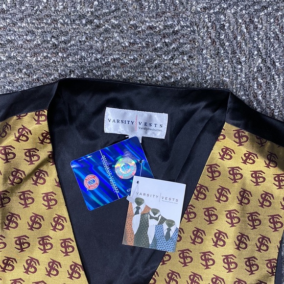 Florida State Seminoles Varsity Vests Suit Vest - Picture 4 of 5